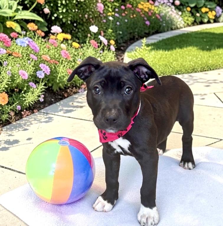 Goose - PUPPY, an adopted mixed breed in Perry, IA image 2/6