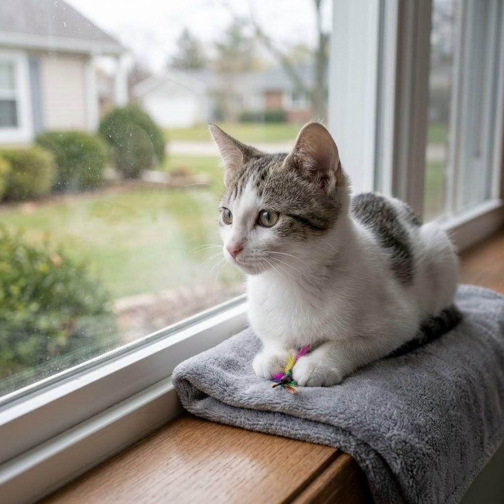 Moon, ADOPTABLE, Kitten Male American Shorthair.