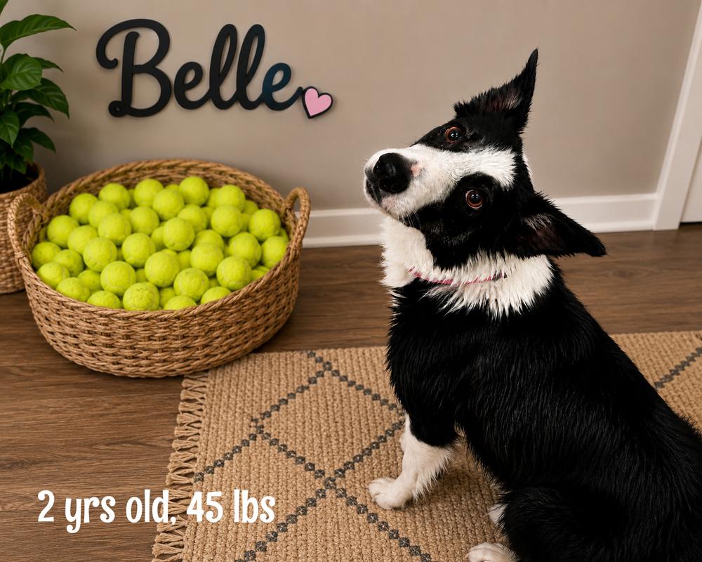 Belle, Adoptable, Young Female Border Collie.