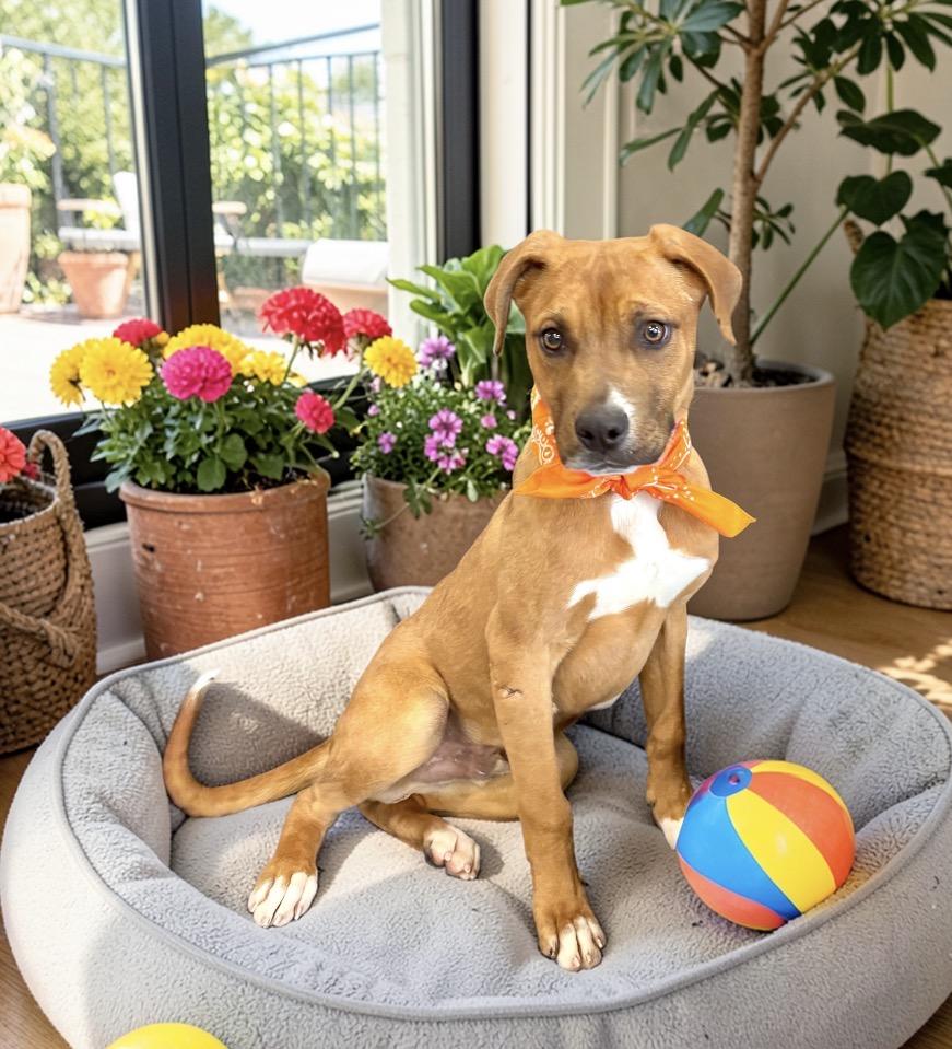 Enlarge Dusty, a ADOPTABLE mixed breed in Perry, IA image 2/6