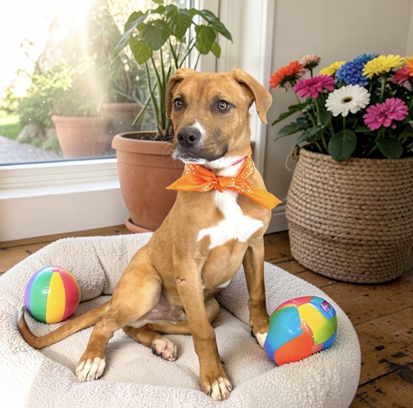 Enlarge Dusty, a ADOPTABLE mixed breed in Perry, IA image 4/6