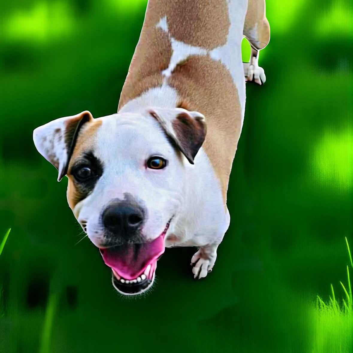 Baby, Adoptable, Young Female American Bulldog.