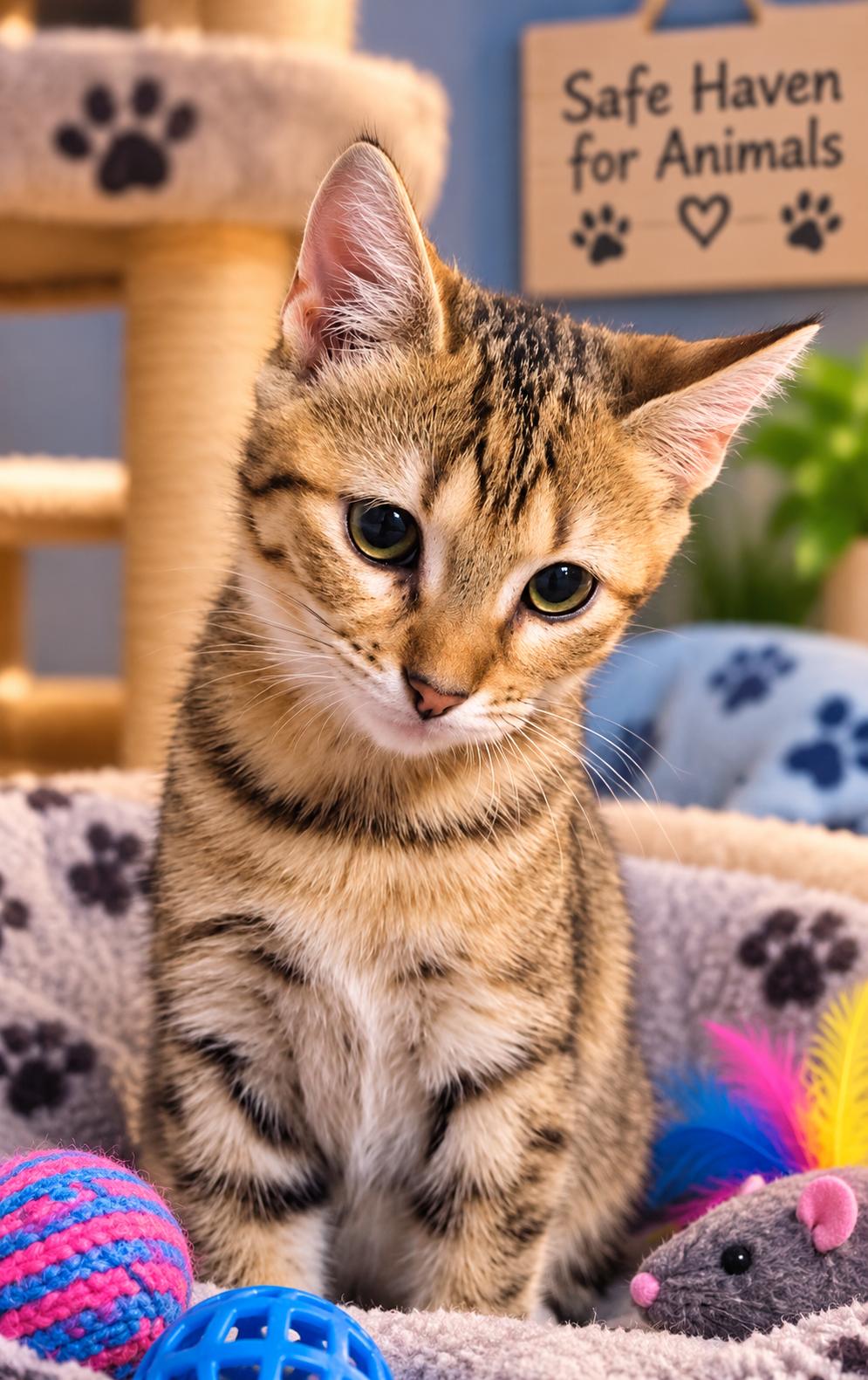Selene, Adoptable, Young Female Domestic Short Hair.