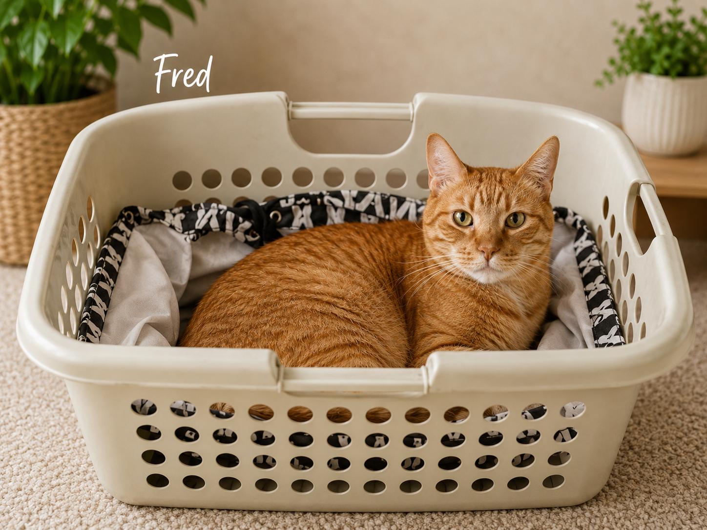 Enlarge Barney & Fred-Bonded Buddies-Courtesy Post, a Adoptable Tabby in Laurel, MD image 3/6