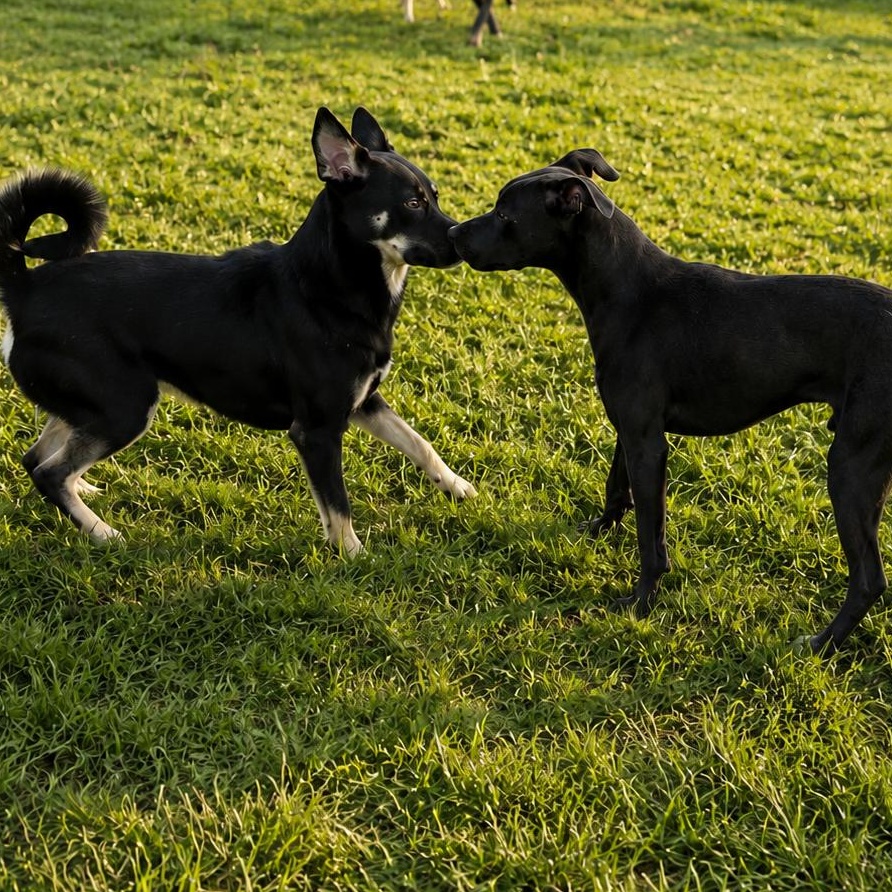 Quincey & Ebony, Adoptable, Young Male Australian Kelpie.