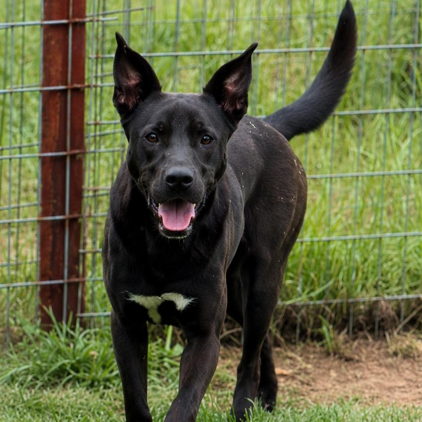 Enlarge Quincey & Ebony, a Adoptable mixed breed in Elizabeth City , NC image 5/6