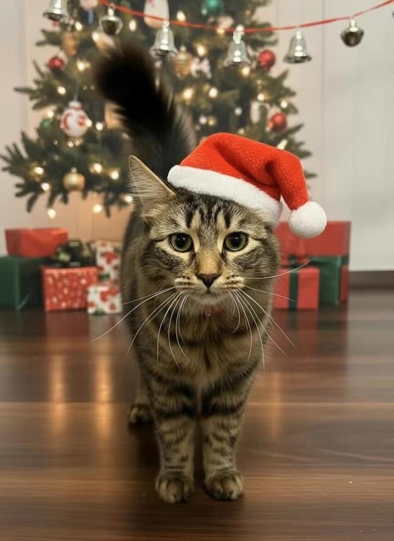 Enlarge NOUGAT, a Adoptable Domestic Medium Hair in Clinton Township, MI image 1/1