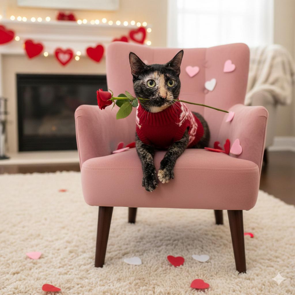 Enlarge Left Twix, a Adoptable Domestic Short Hair in Bryan, TX image 1/1