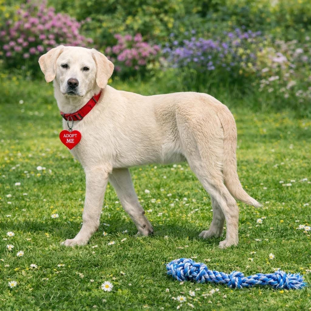 Huey, Adoptable, Young Male Great Pyrenees.