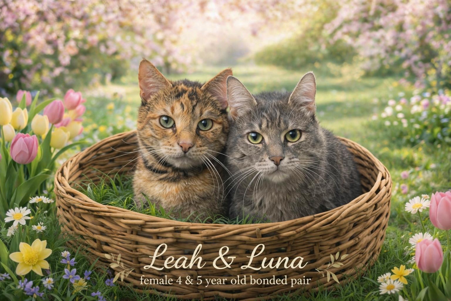 Enlarge Leah *Bonded Pair with Luna*, a Adoptable Domestic Short Hair in Caledon, ON image 1/3