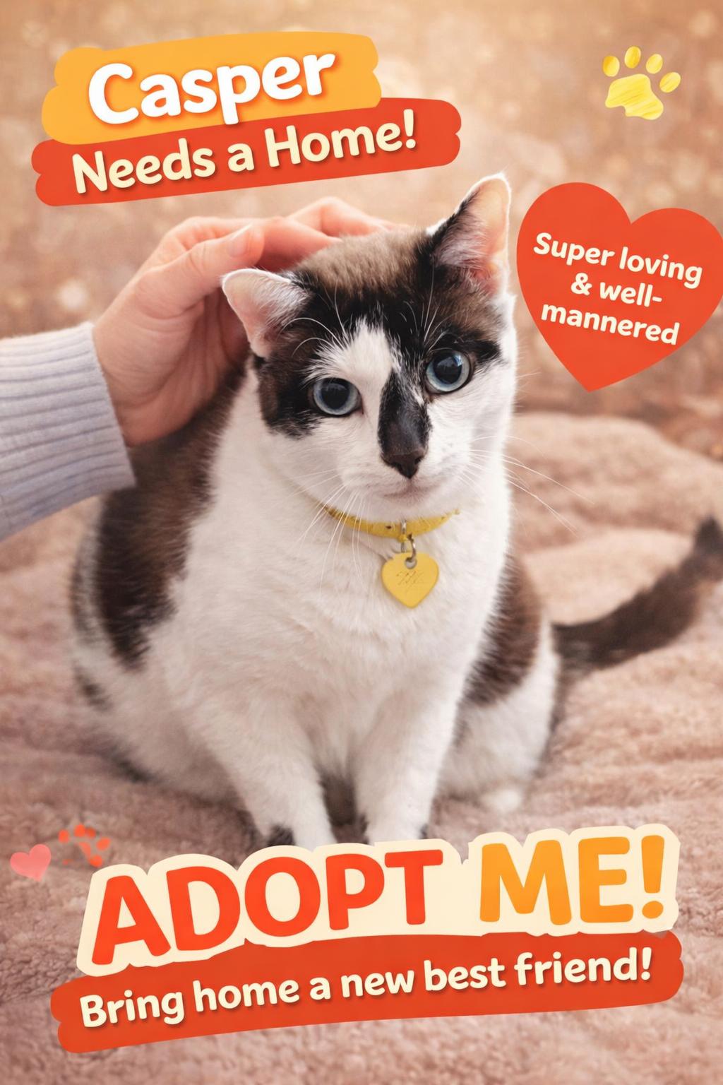 Enlarge Casper, an adopted mixed breed in Myrtle Beach, SC image 5/5