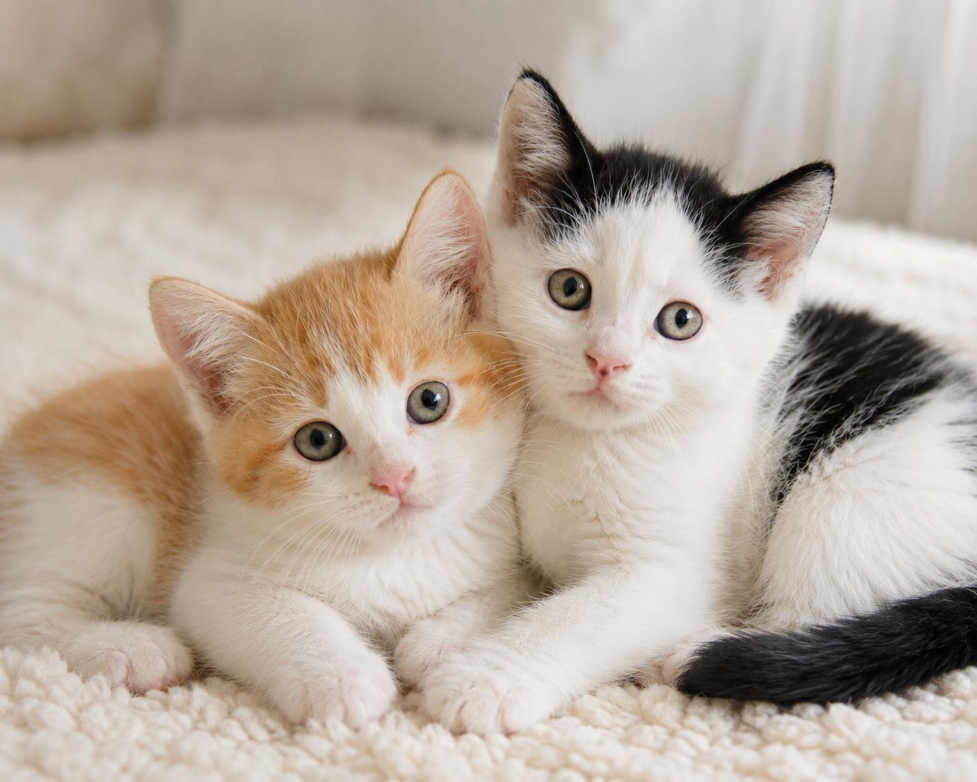 Enlarge Kissie and Ollie (Bonded Siblings), a ADOPTABLE Domestic Short Hair in Farmington, MN image 1/4