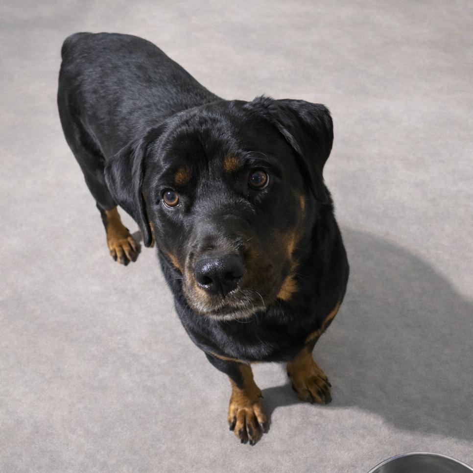 Rosco, Adoptable, Adult Male Rottweiler & Mixed Breed.