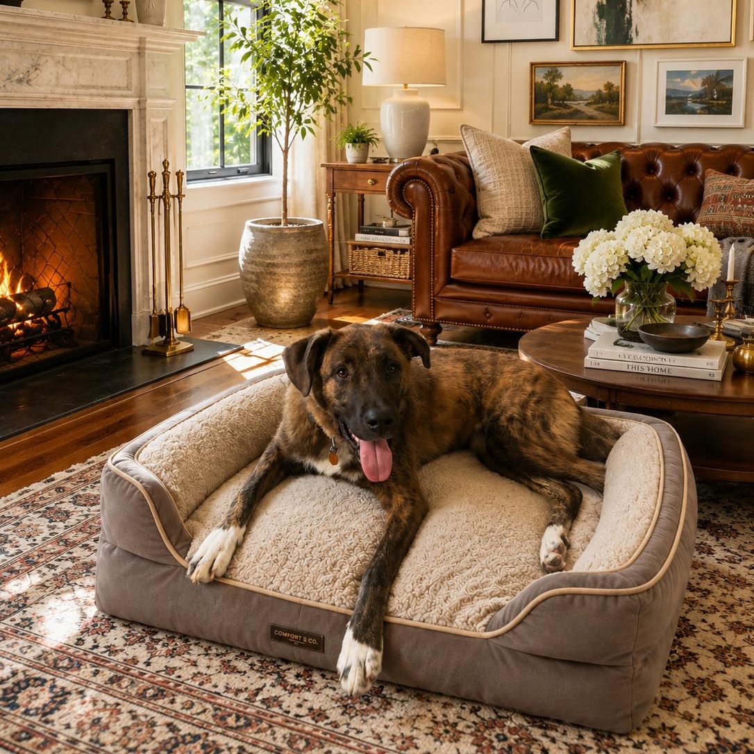 Harper, adopted, Young Male Dutch Shepherd & Plott Hound.