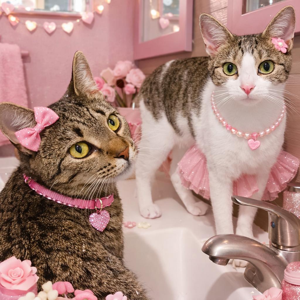 Enlarge Reese & Ruby, a Adoptable Domestic Short Hair in Jacksonville, FL image 1/6