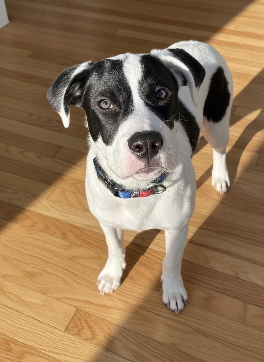 Gabriel, ADOPTABLE, Puppy Male American Bulldog.