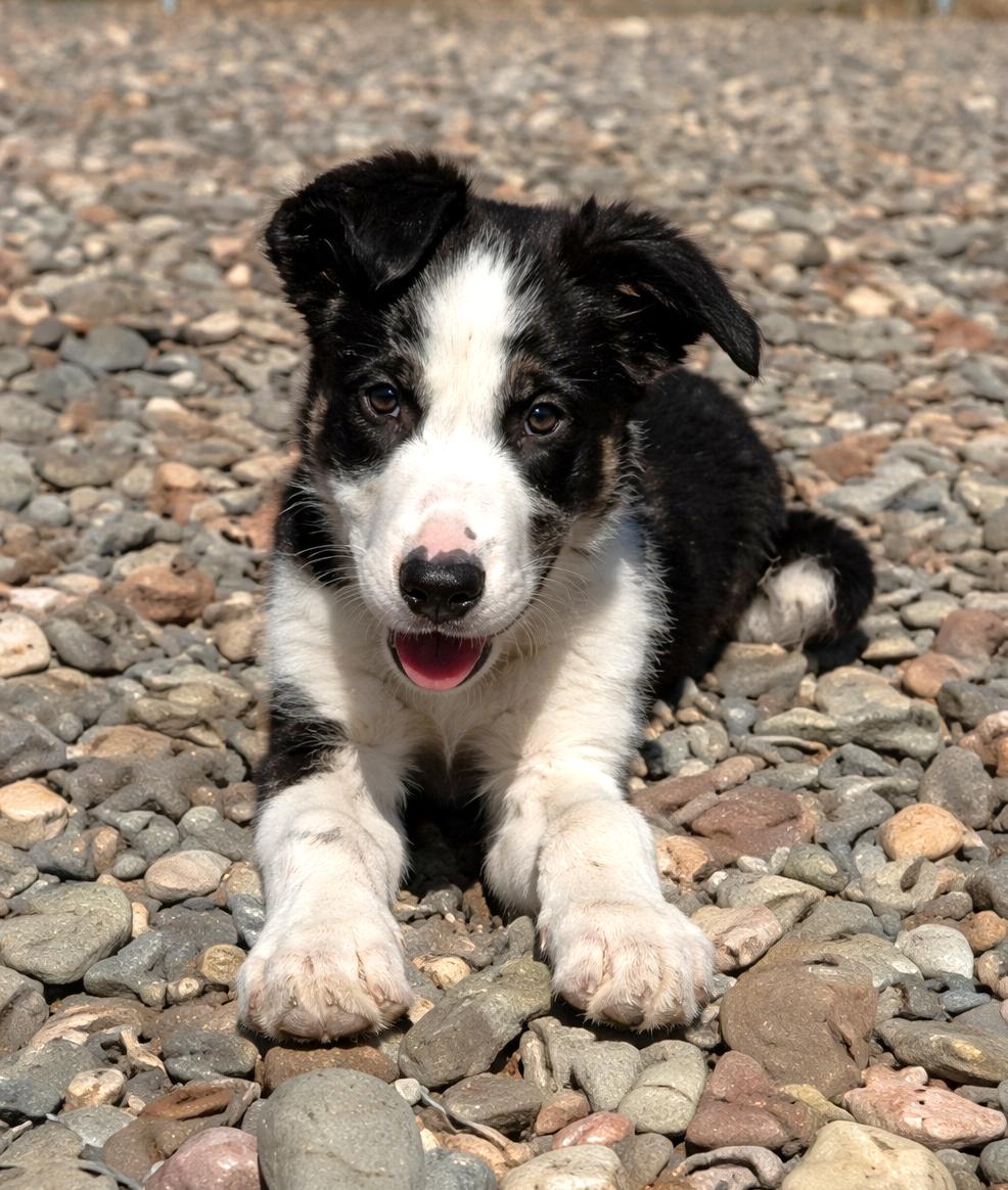 Cinder - adopted!, adopted, Puppy Female Border Collie.