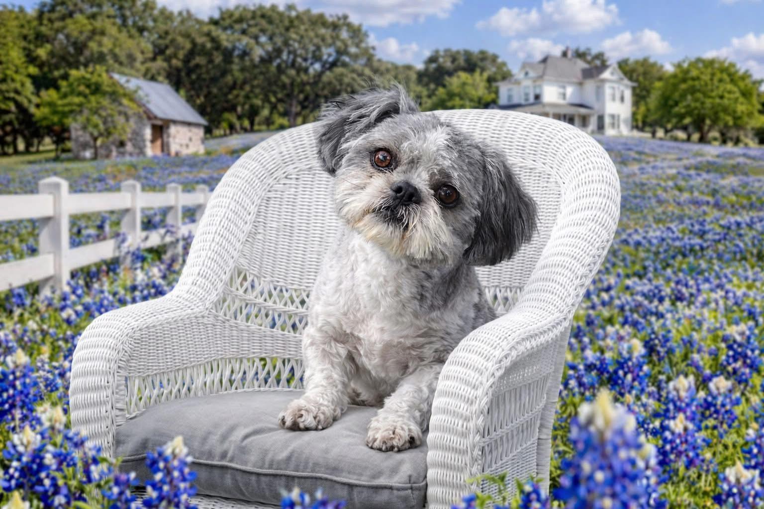 Kona Turner, ADOPTABLE, Young Male Shih Tzu.