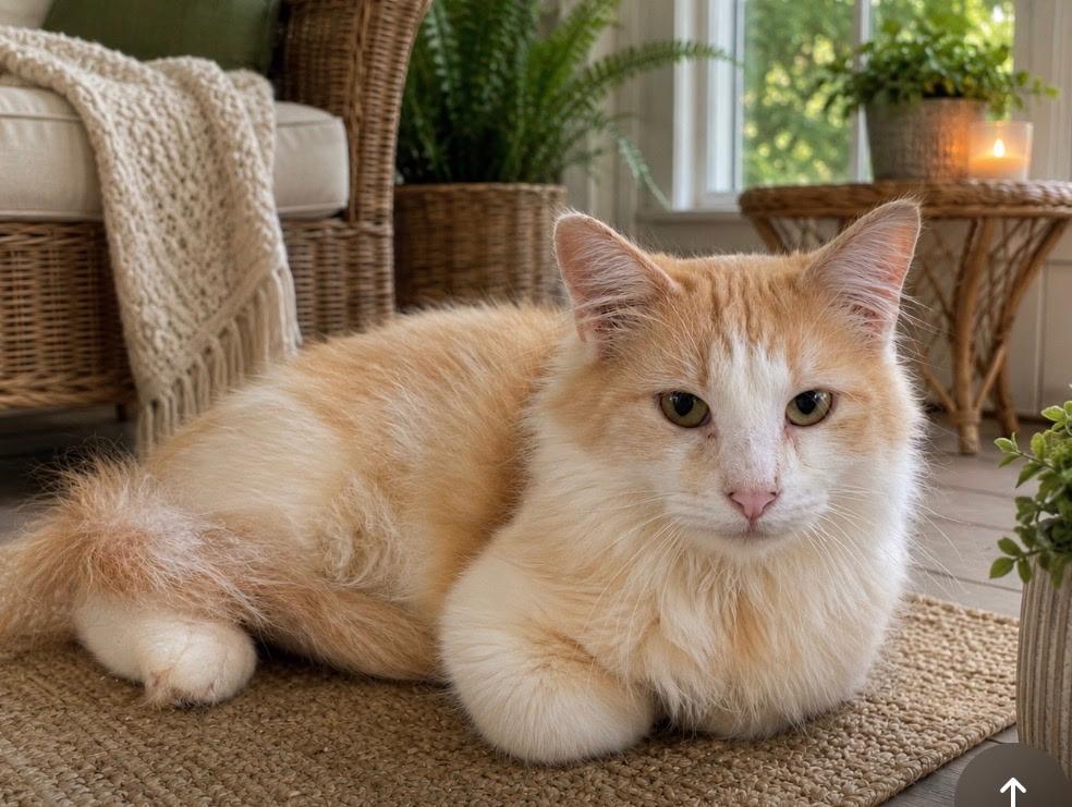 Hollis, Adopted, Young Male Domestic Medium Hair.