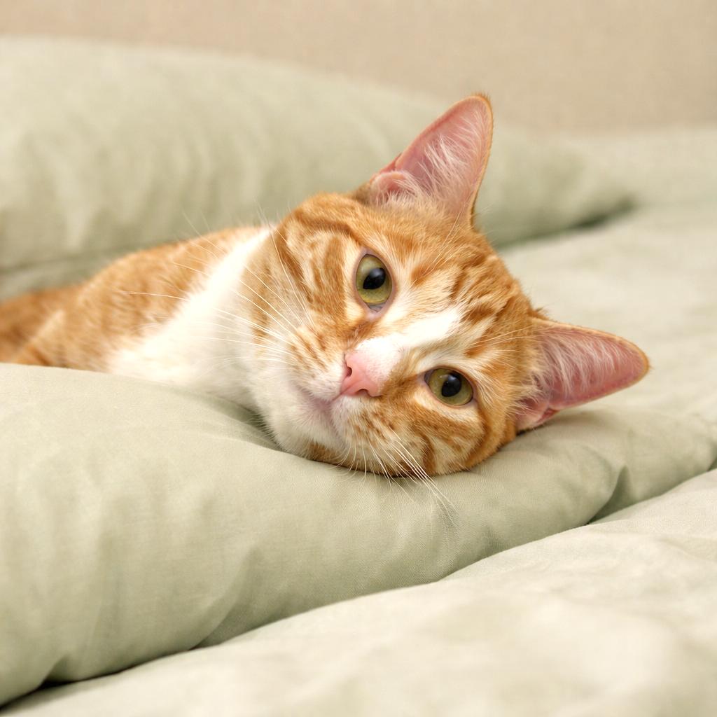 Sunkist, ADOPTABLE, Young Male Domestic Short Hair & Extra-Toes Cat / Hemingway Polydactyl.