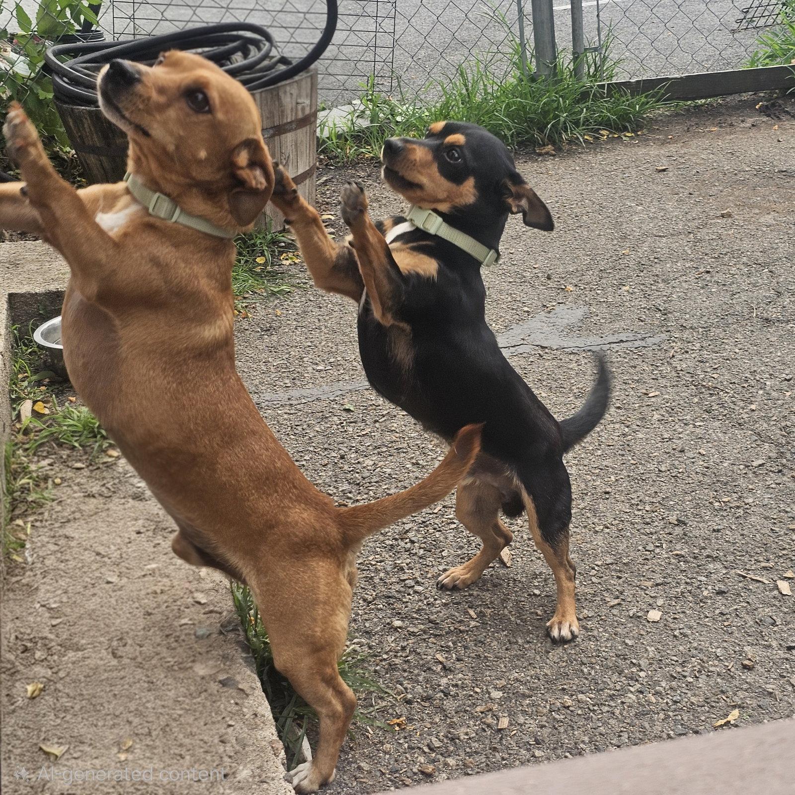 Luis and Leo, Adoptable, Young Male Chihuahua & Dachshund.