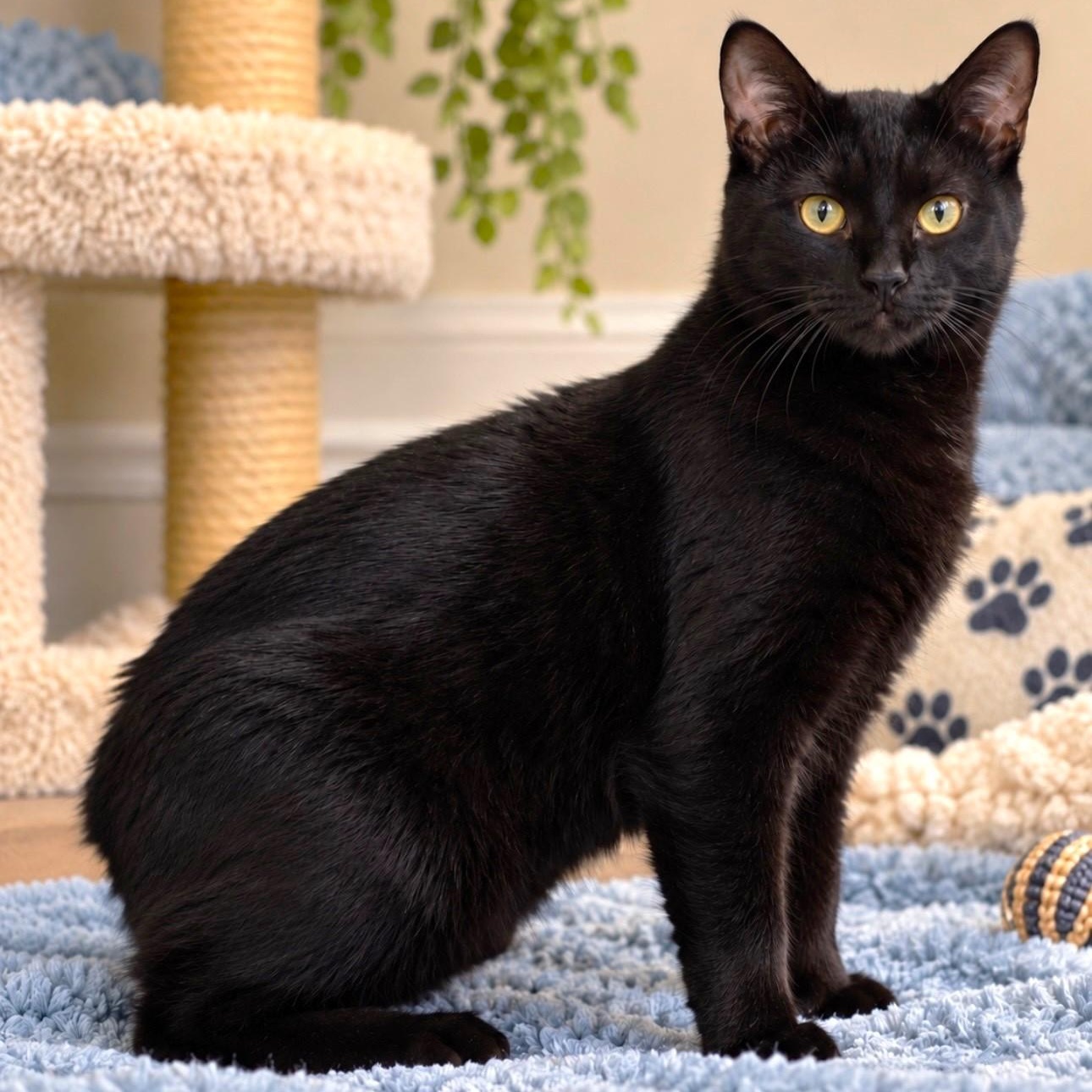 Enlarge BJORN - BOBTAIL BOMBAY (DOG IN A CAT SUIT), a Adoptable Bombay in New York, NY image 1/3