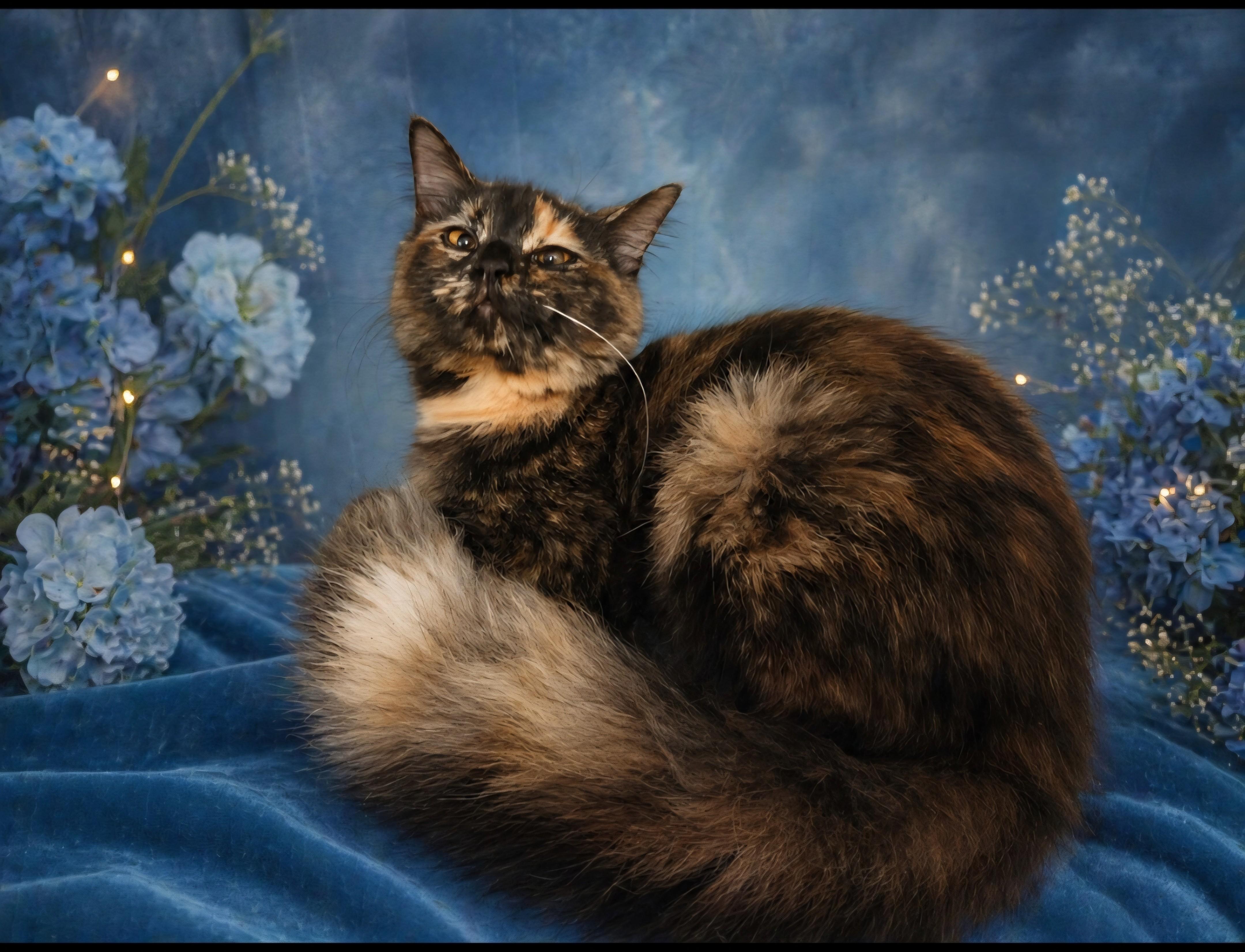 Enlarge Truly, a ADOPTABLE Domestic Long Hair in Knoxville, TN image 1/2