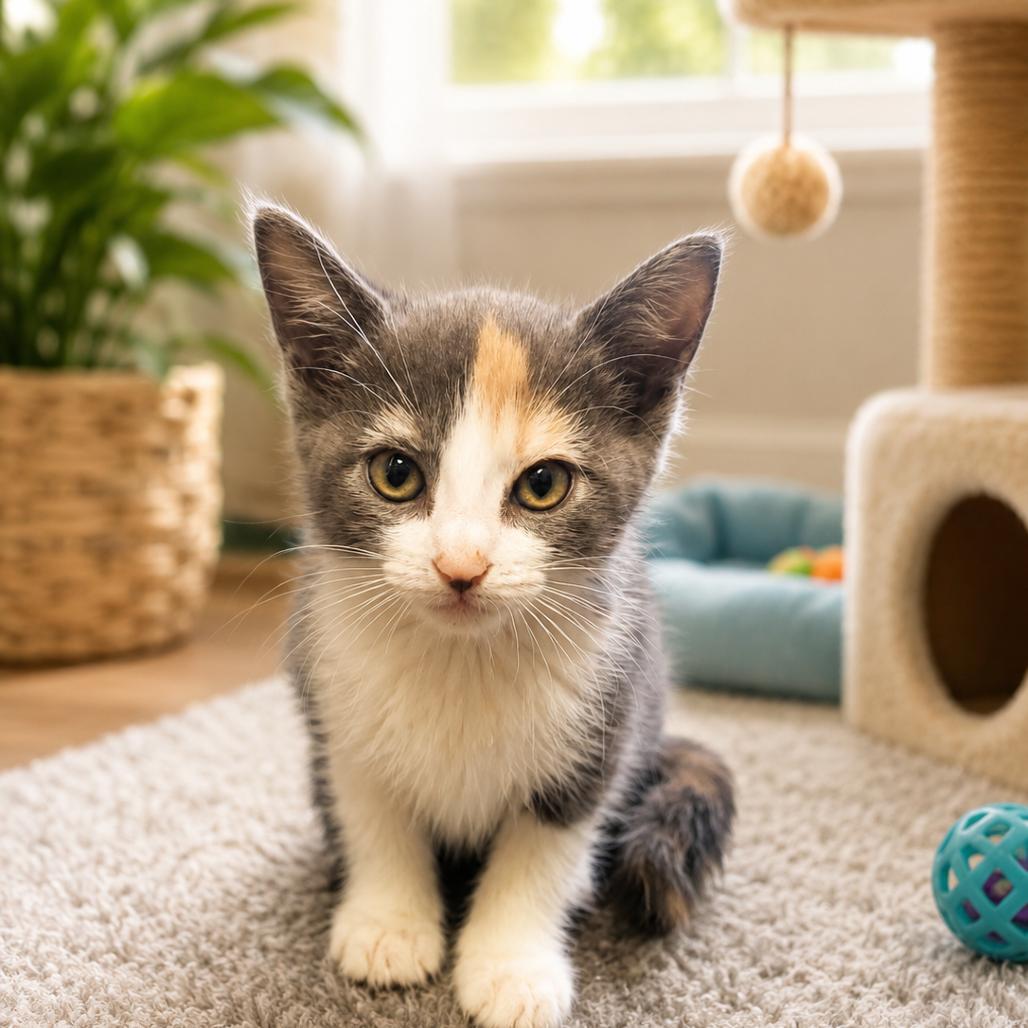 Callie, Adoptable, Kitten Female Domestic Short Hair.