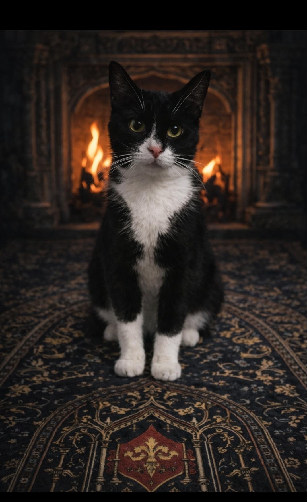 Enlarge Mushu, a Adoptable Tuxedo in Central City, KY image 2/2