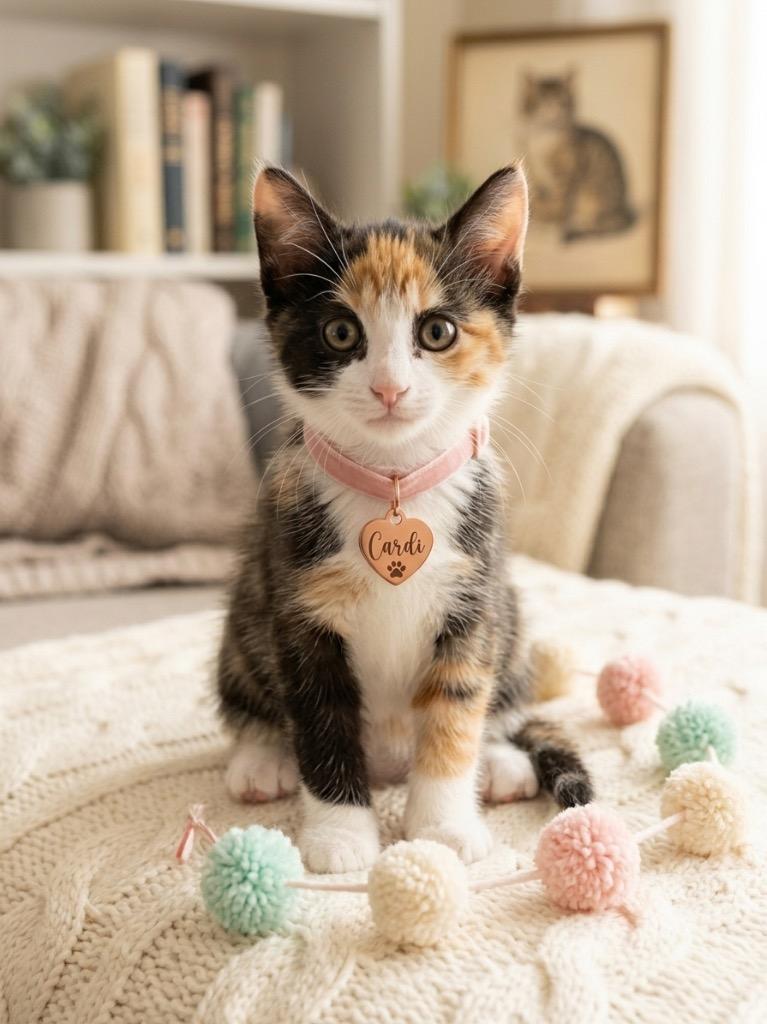 Cardi, Adoptable, Kitten Female Domestic Short Hair.