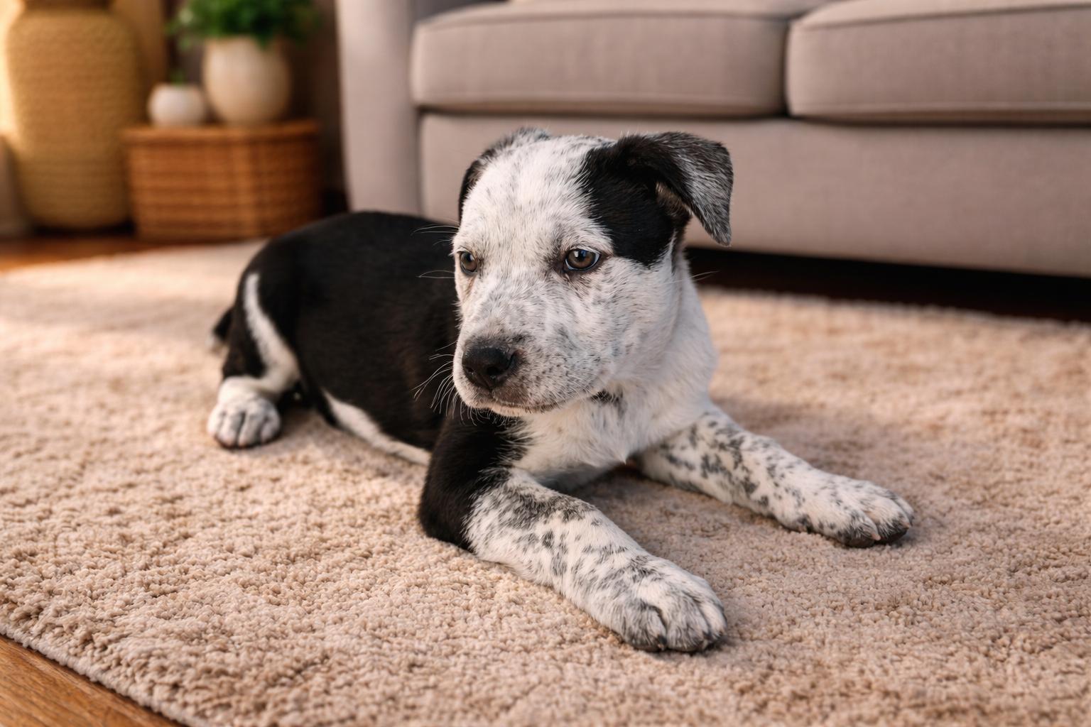 Dodger, adopted, Puppy Male Mixed Breed.