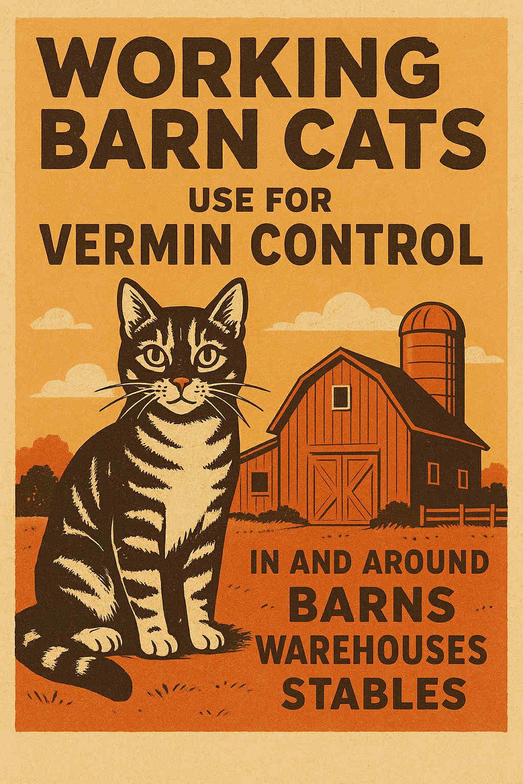 Enlarge Working Barn Cats, a Adoptable Domestic Short Hair in Washington, NC image 1/1