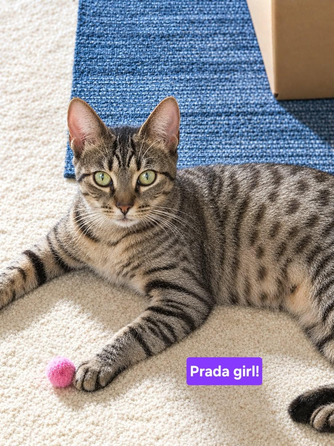 Enlarge Prada - vocal and playful, a Adoptable Domestic Short Hair in Muskego, WI image 3/6