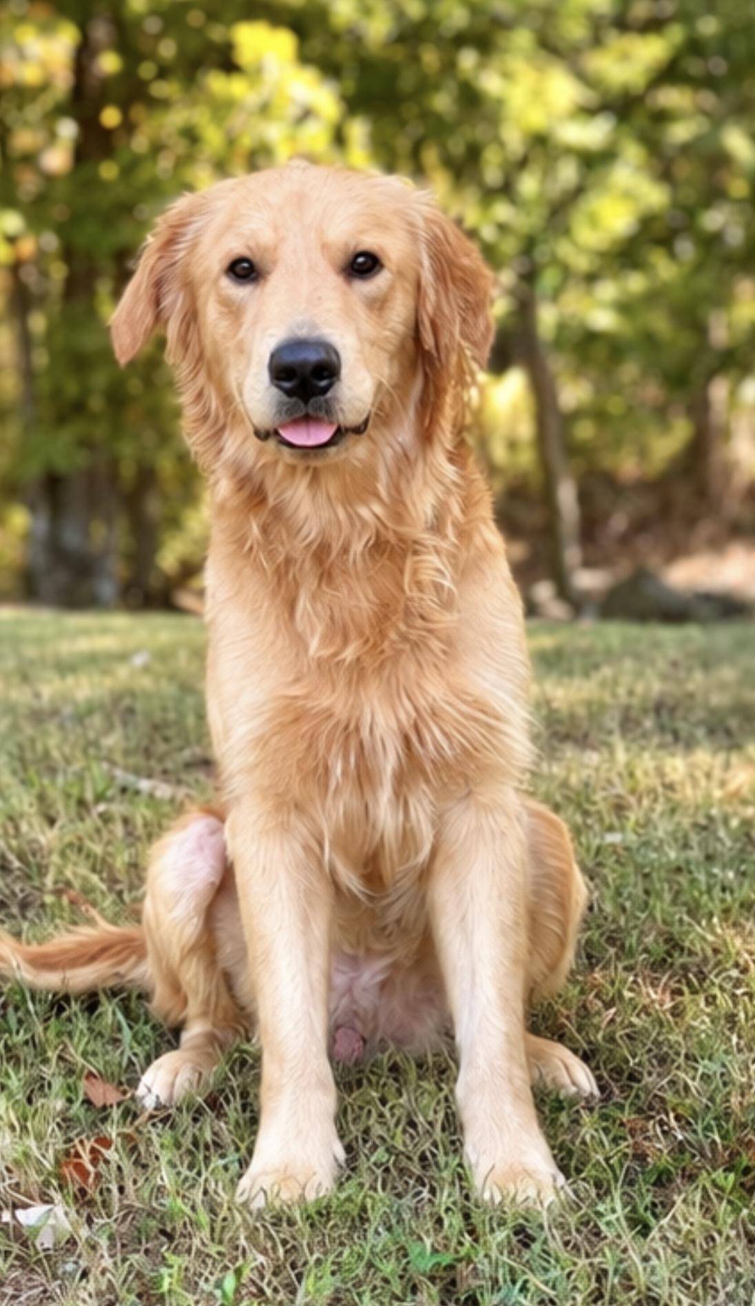 Enlarge Theo, a Adoptable Golden Retriever in Mashpee, MA image 1/6