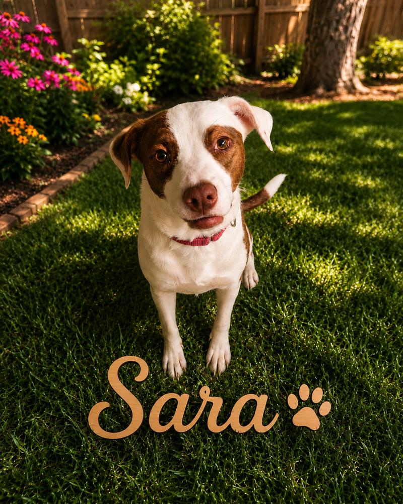 Enlarge Sarah, a Adoptable mixed breed in Tulsa, OK image 2/4