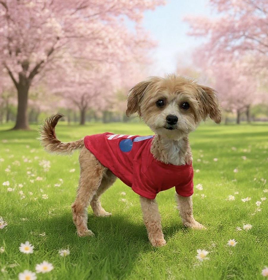 Walker, adopted, Puppy Male Yorkshire Terrier & Maltese.