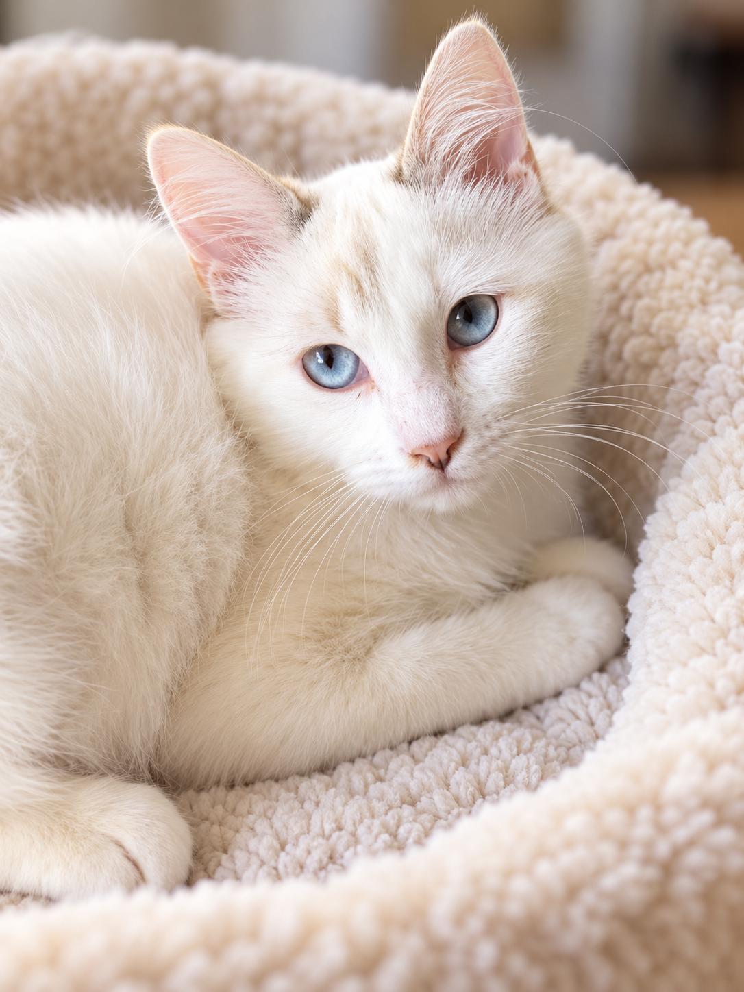 Bunny ( Lisa), ADOPTABLE, Kitten • Female, Siamese & American Bobtail.