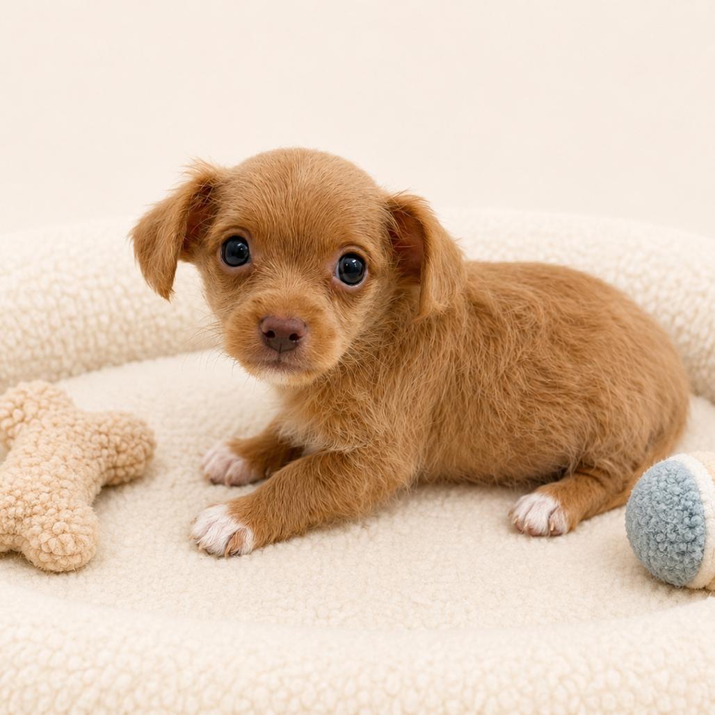 Toffee, Adoptable, Puppy Male Wirehaired Terrier & Terrier.