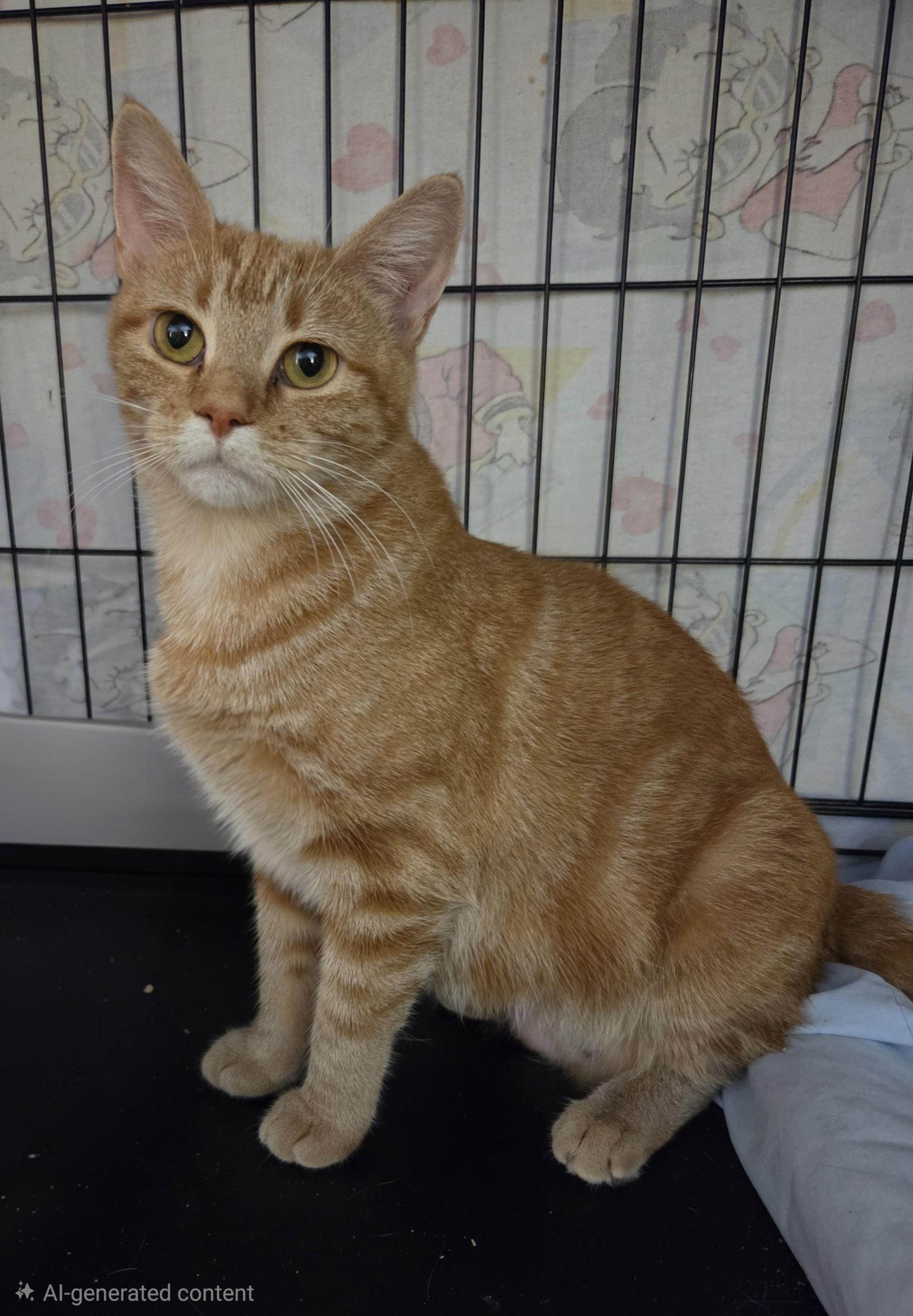 Enlarge Cashew, a Adopted Domestic Short Hair in Middletown, CT image 1/5
