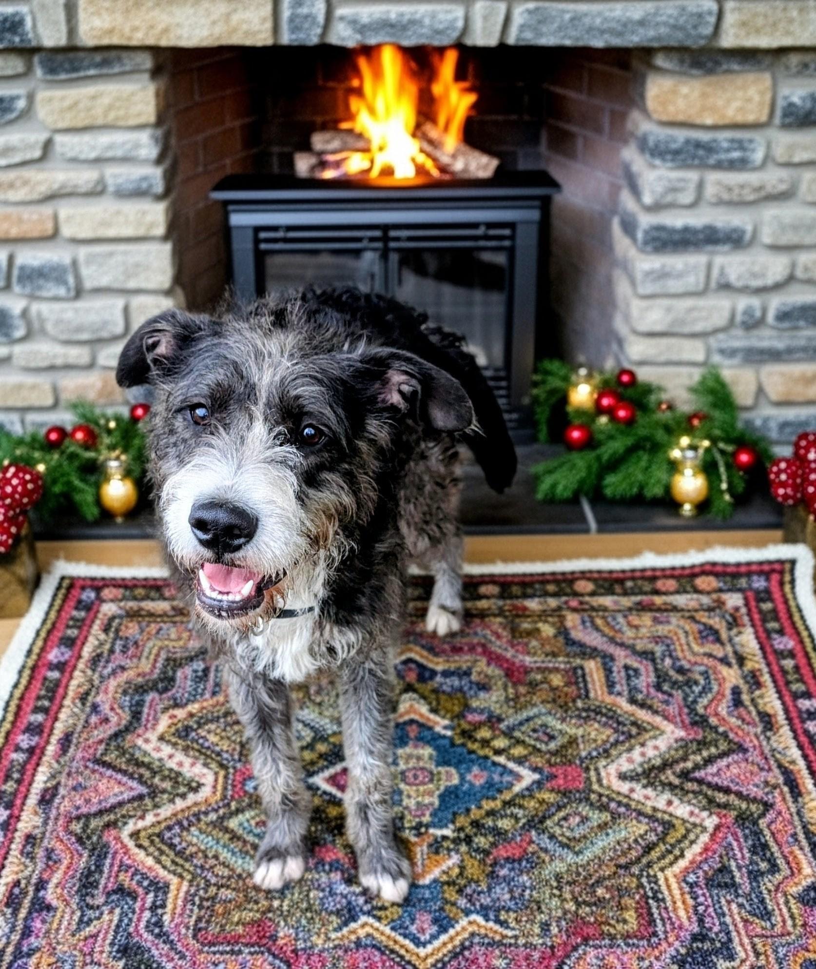 Archie, adoptable, Adult Male Aussiedoodle.