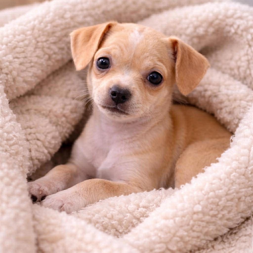 Cairn, adopted, Puppy Male Chihuahua & Terrier.