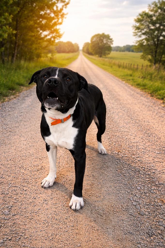 Enlarge Peanut, a Adoptable Pit Bull Terrier in Centralia, IL image 1/1