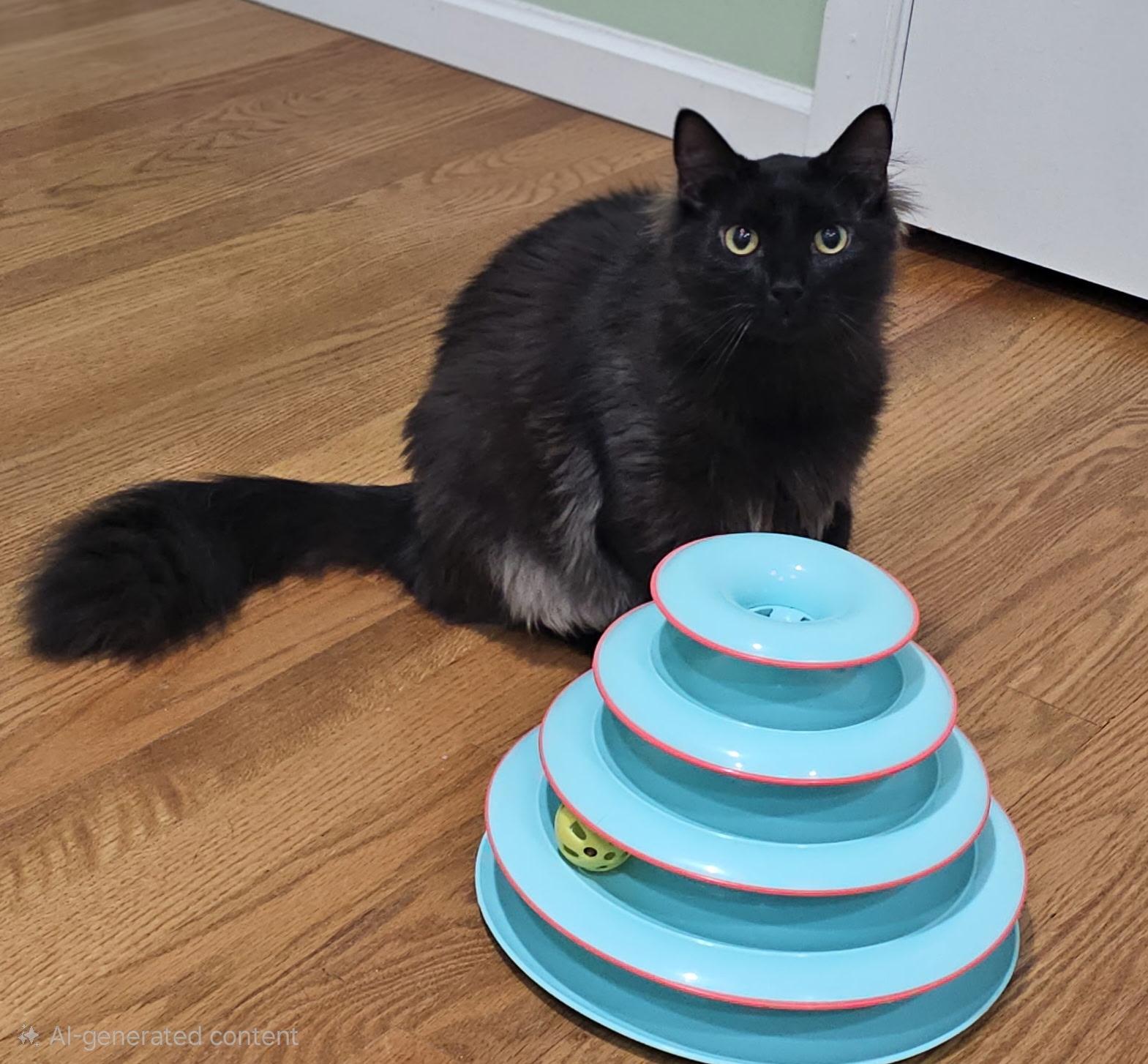 Enlarge Venus and Pippin, an adopted Domestic Medium Hair in Fairfax, VA image 2/6