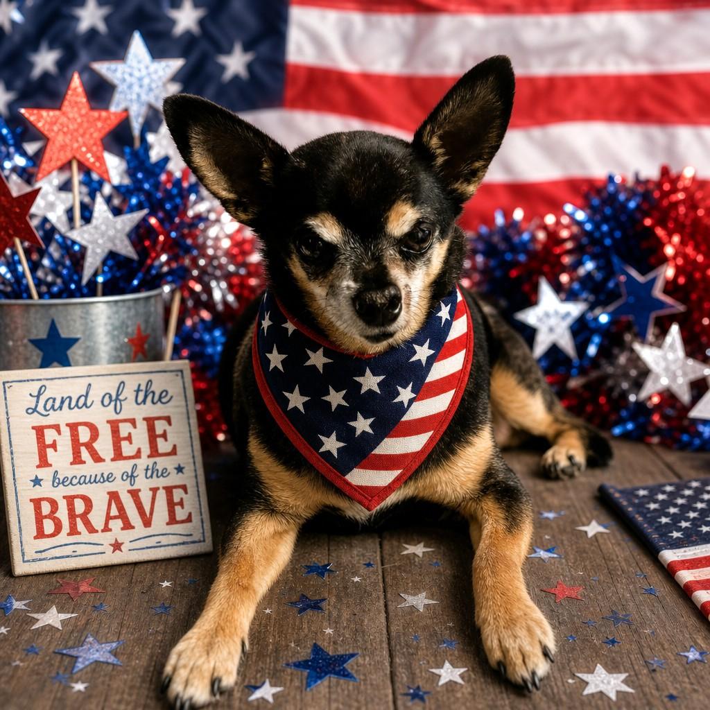 King Julien, ADOPTABLE, Senior Male Chihuahua.