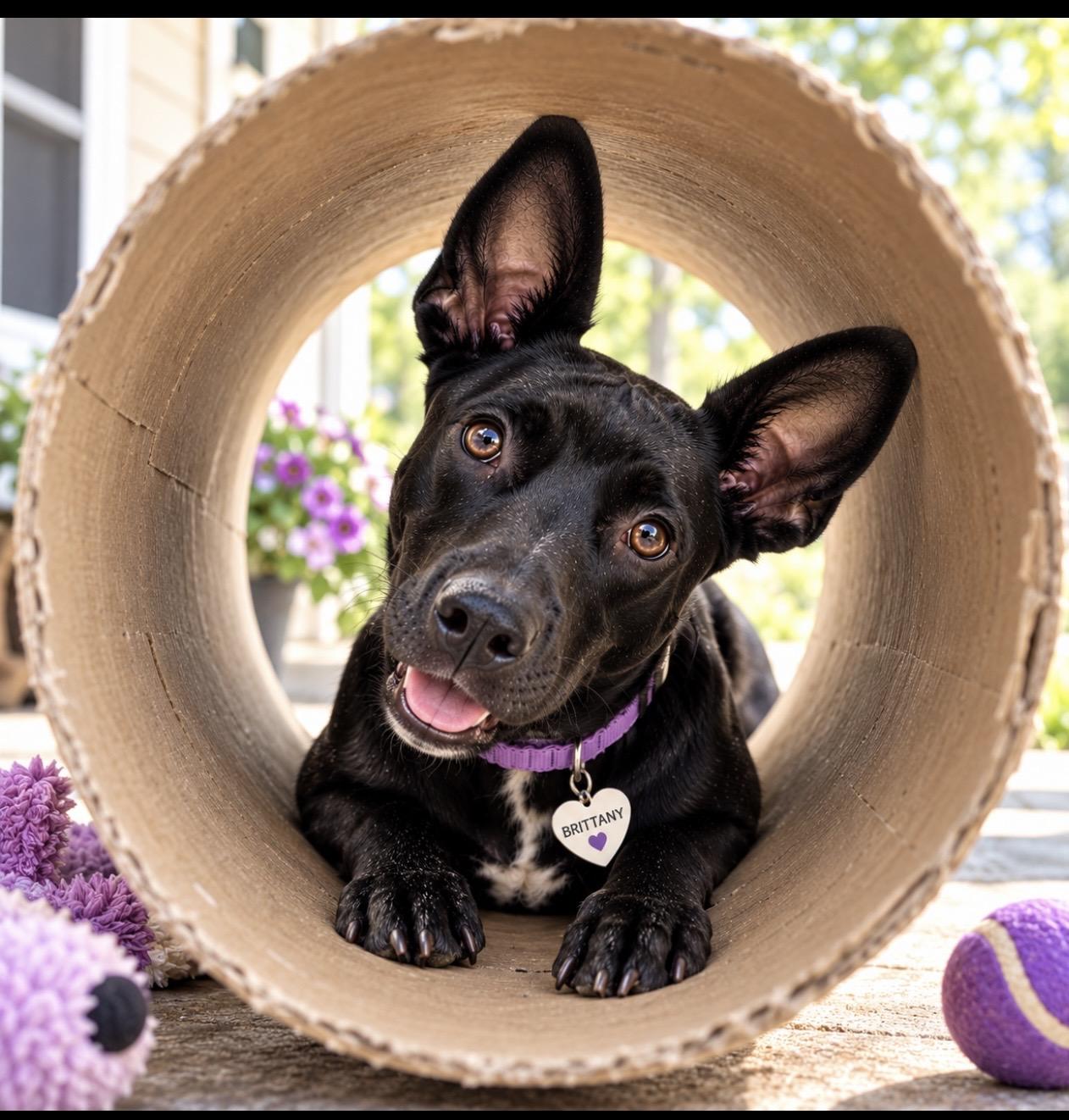 Enlarge Brittany, a Adoptable mixed breed in CUMMING, GA image 4/5