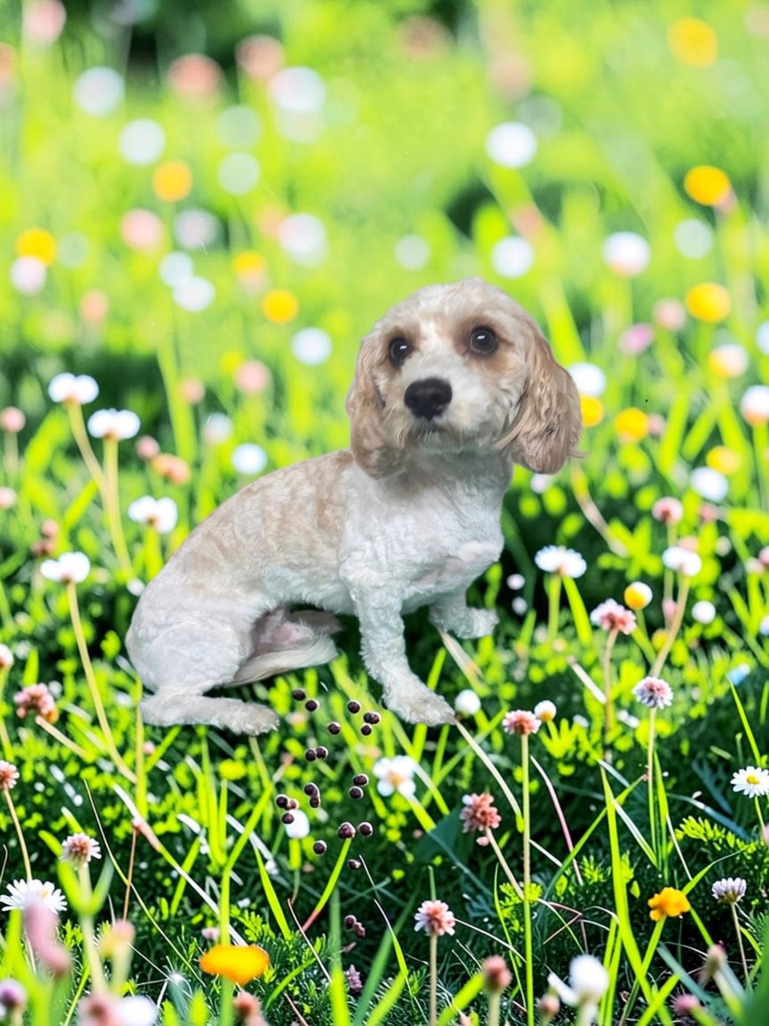 Enlarge Chino, a Adoptable Cockapoo in Dallas, GA image 2/3