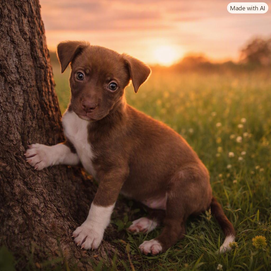 Latte, Adoptable, Puppy Male Labrador Retriever & Terrier.
