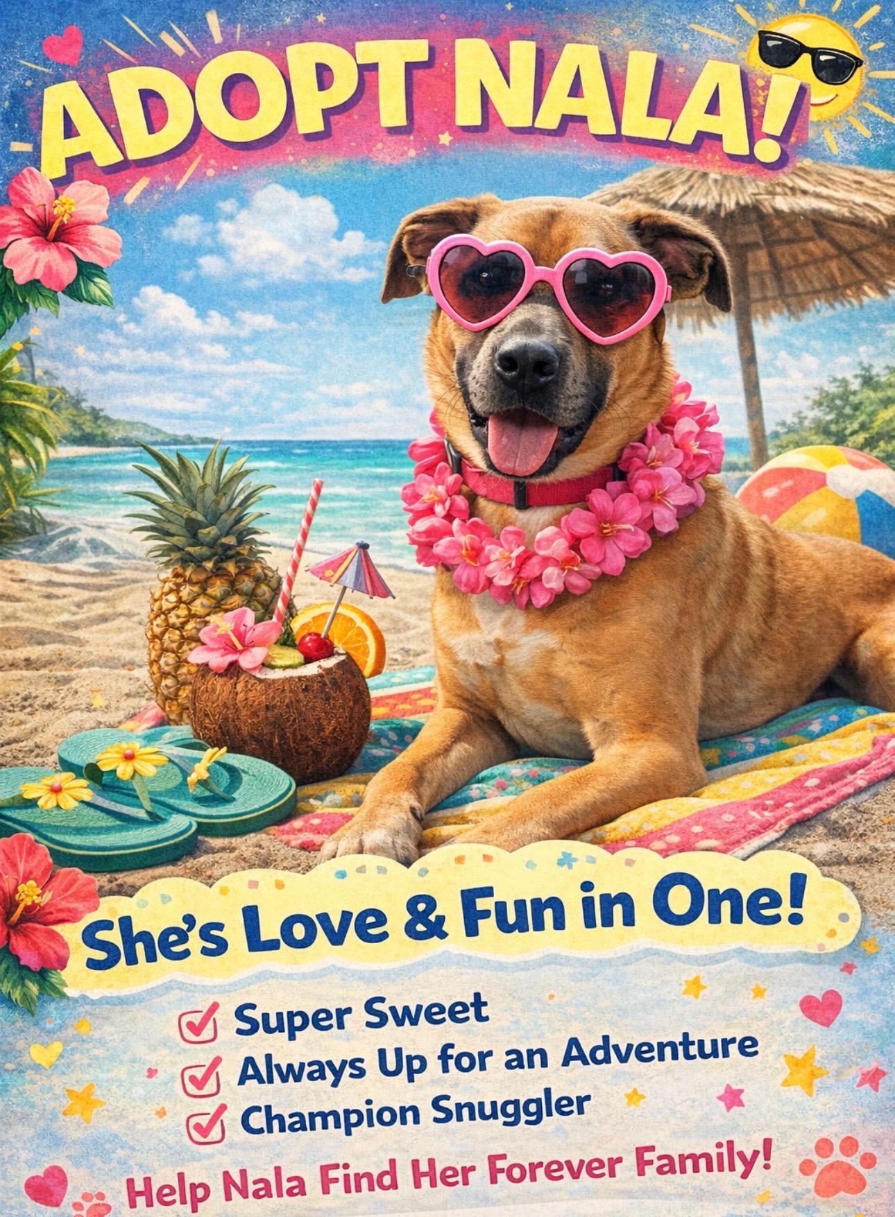 Enlarge Nala, a Adoptable mixed breed in Elkhorn, WI image 2/4