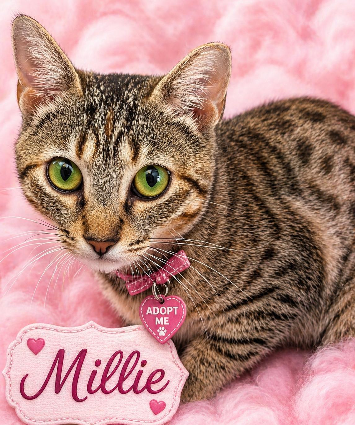 Millie, Adoptable, Adult Female Domestic Short Hair.