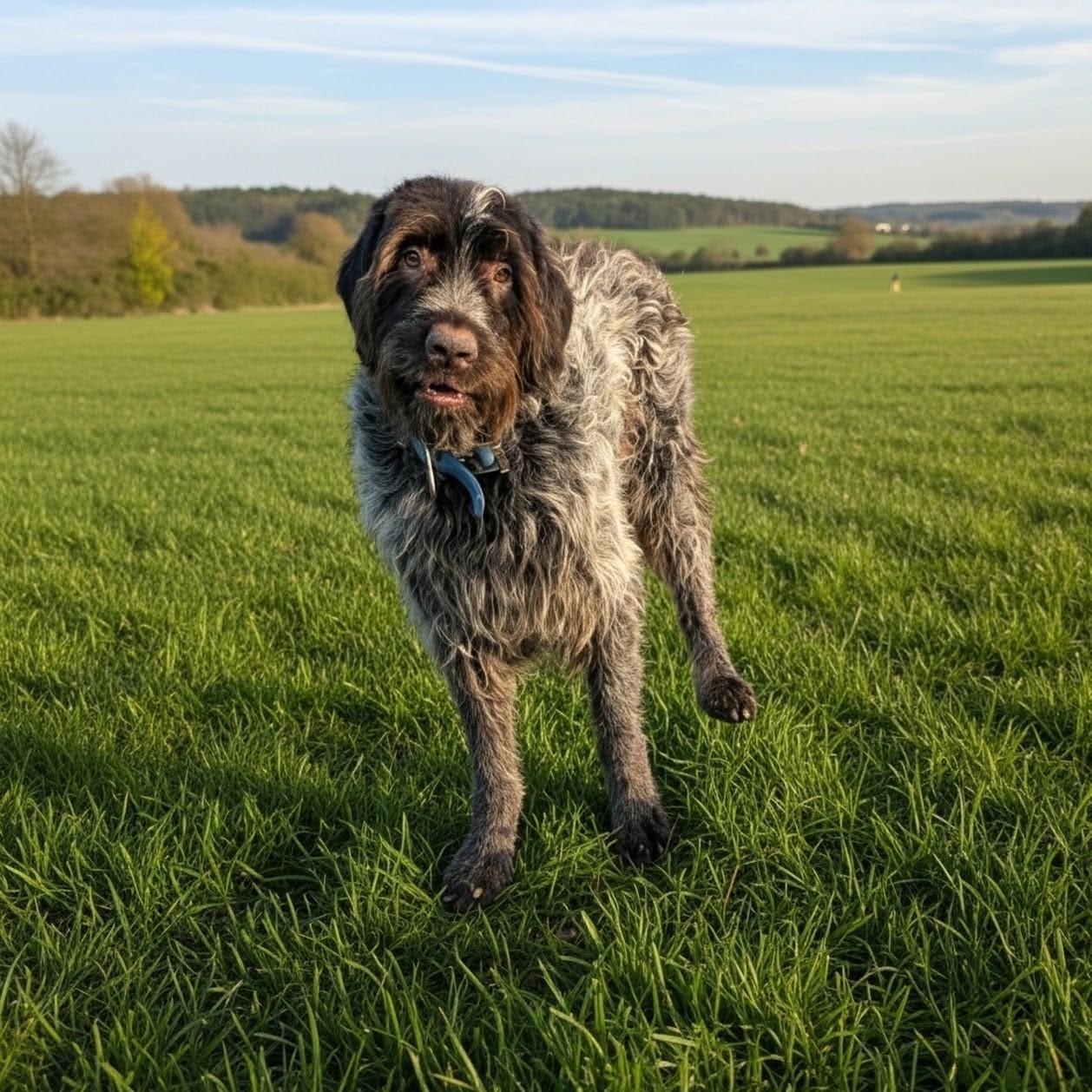 Enlarge Preacher, an adoptable Wirehaired Pointing Griffon in COEUR D ALENE, ID image 5/6